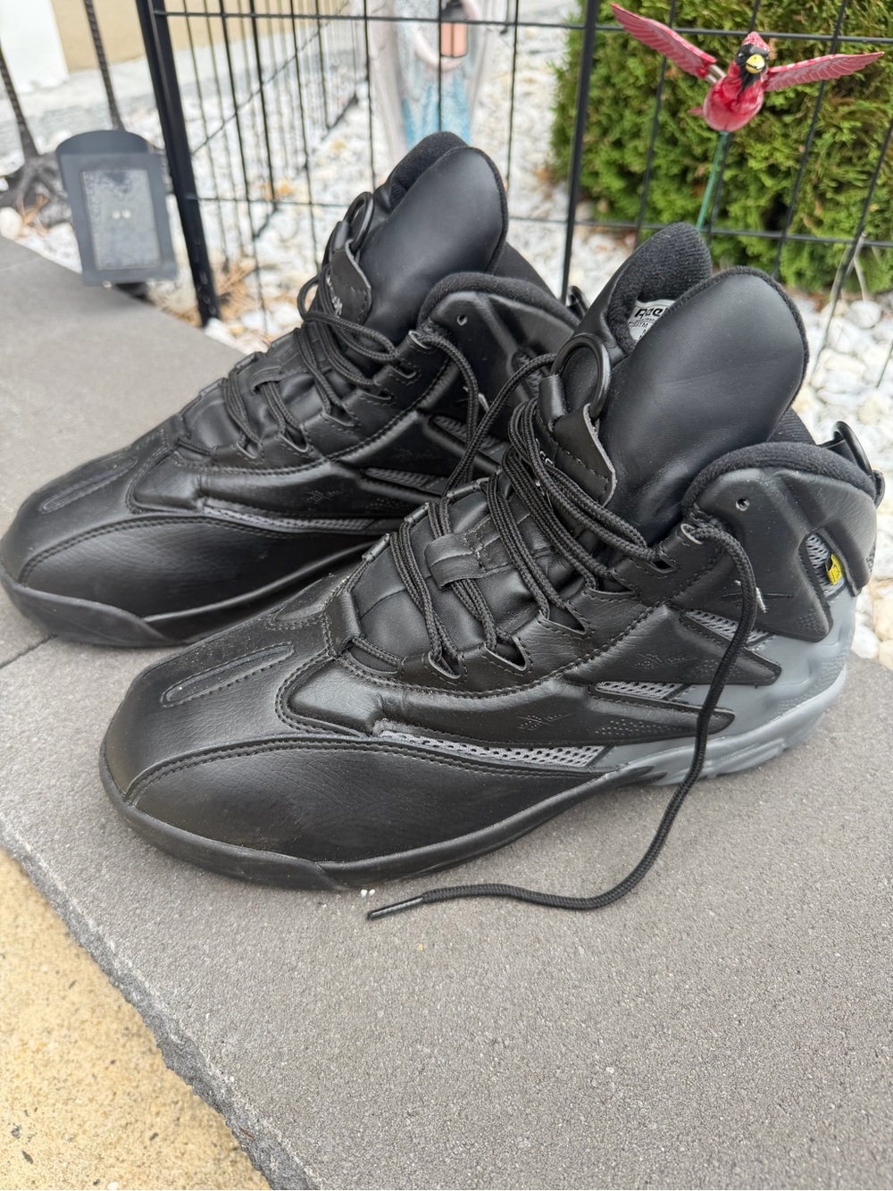 Men's Reebok steal toe sneaker boots